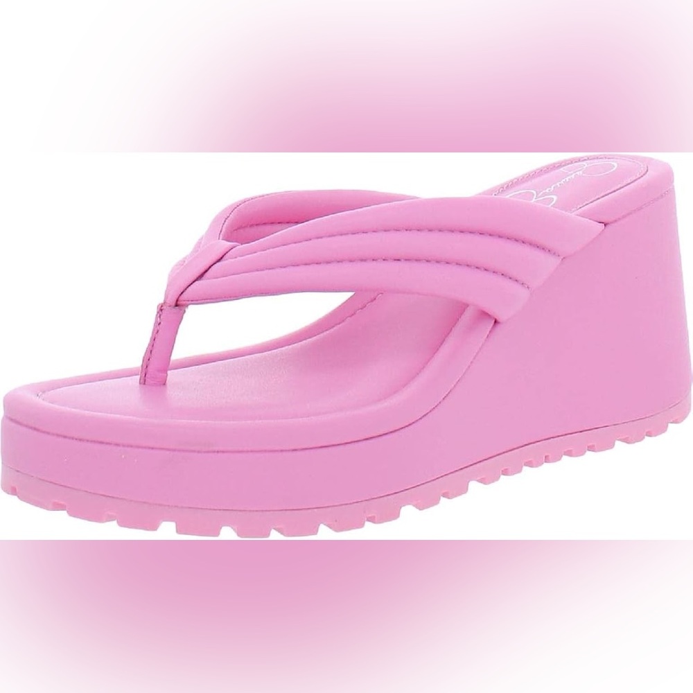 Jessica Simpson Pink Platform Sandals